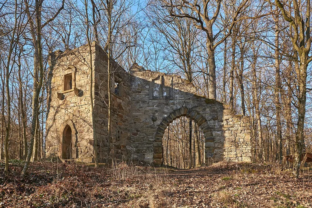 Hofheim in Unterfranken: Landschaftsgarten Bettenburg, Ruine Altenburg