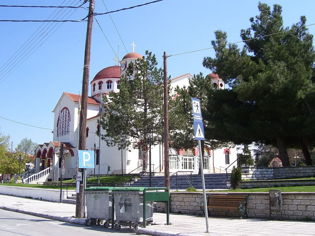 Church in the town of Amyndeo, Florina Prefecture, Greece