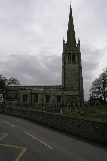 All Saints' parish church, Laughton-en-le-Morthen, South Yorkshire, seen from the north