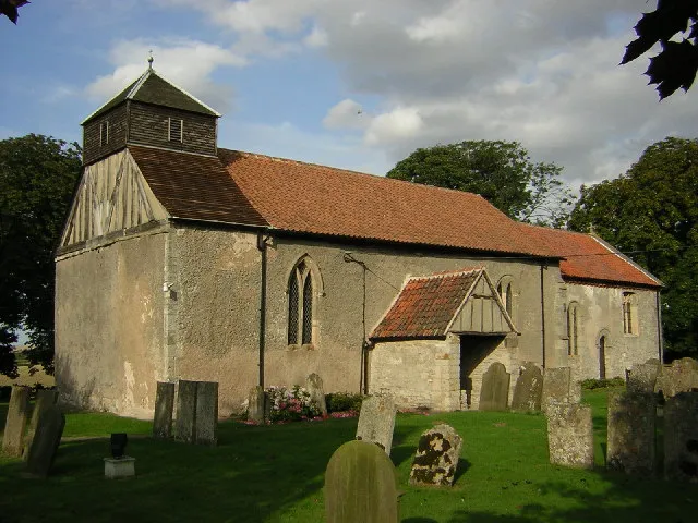 All Saints' parish church, Markham Clinton (West Markham), Nottinghamshire, seen from the southwest