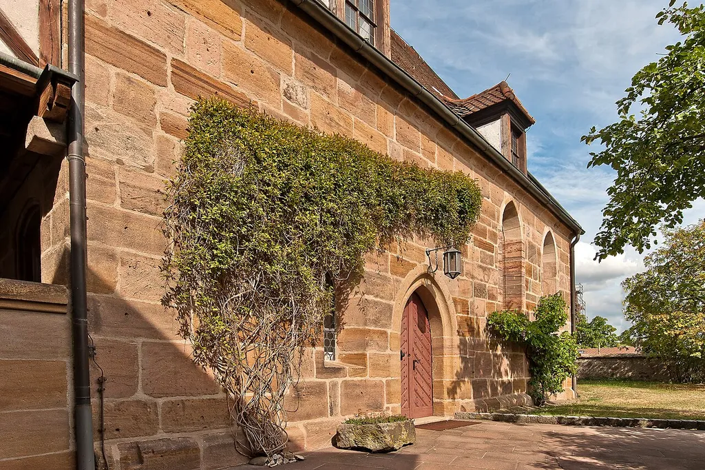 St. Katharina Kirchtür Eingang, Seukendorf
