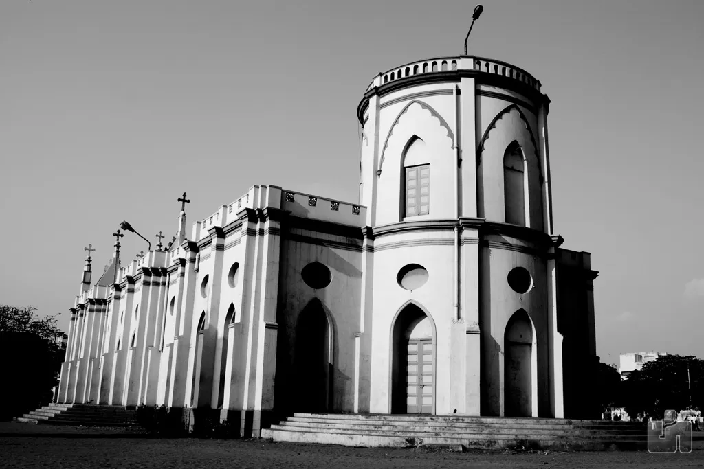 St. Peter's Church at Royapuram. Shot during the 28th Chennai photowalk.