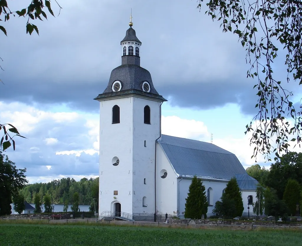 Norra Vi kyrka i Ydre kommun i Östergötland