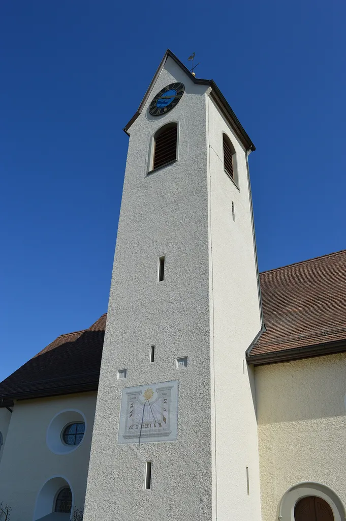 Protestant church Oberneunforn, municipality of Neunforn, canton of Thurgovia, Switzerland