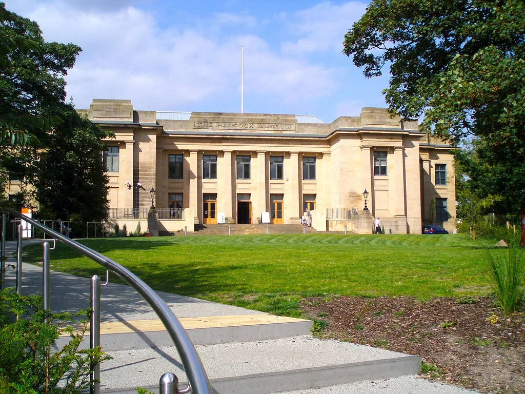 The front of the Hancock Museum in Newcastle upon Tyne in September 2009.
