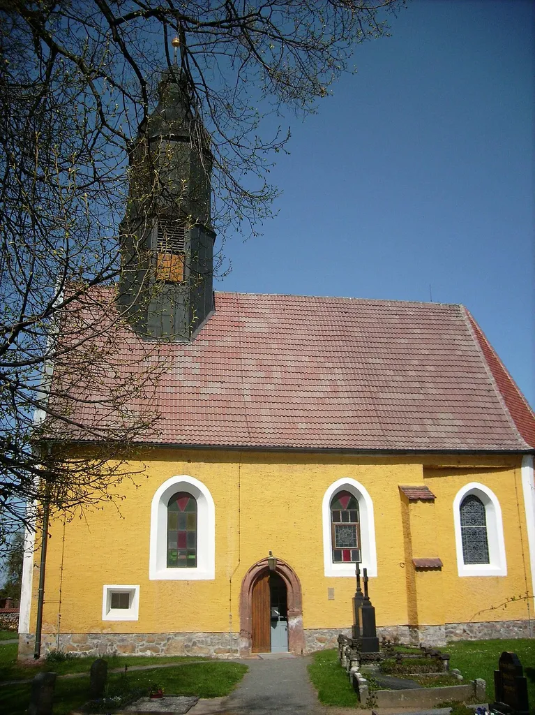 Church of the village of Nepperwitz (Bennewitz, Leipzig district, Saxony)