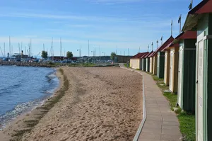 Strandbadet i Hjo