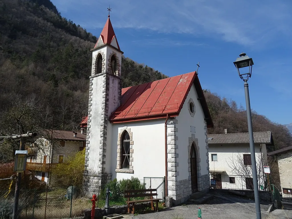 Montepiano (Lastebasse, Veneto, Italy), Saint Stephen church
