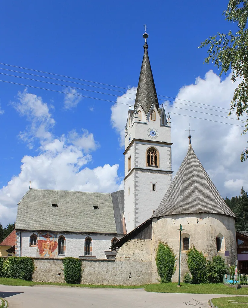 Parish church Altenmarkt in the market town Weitensfeld im Gurktal