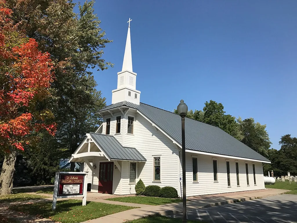 St John's Episcopal Church in Cape Vincent, New York