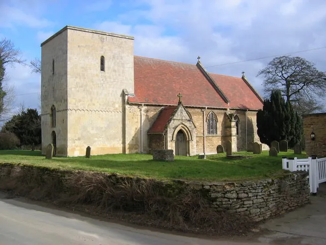 St. Oswald's Church, Hotham, East Riding of Yorkshire, England.A north, east view of the church.