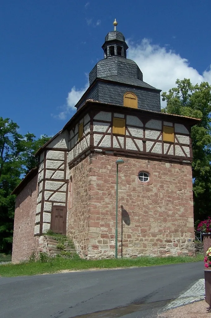 Die Kirche in Wildprechtroda. Ansicht von Osten.