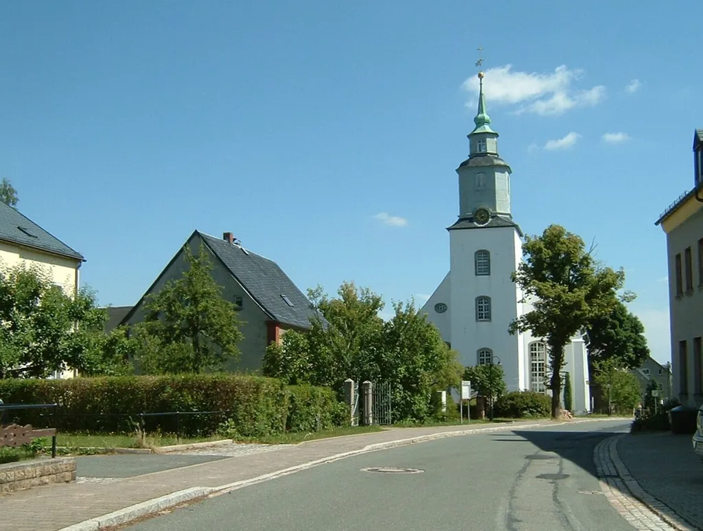 Hundshübel, Ortsteil von Stützengrün im Erzgebirge