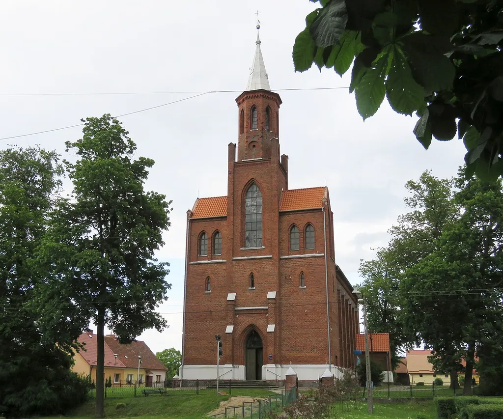 Świątki - rzymskokatolicki kościół parafialny p.w. św. Kosmy i Damiana, 1855-56
