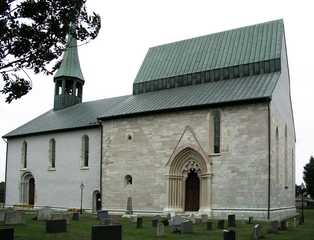 Lau kyrka / Lau church, Diocese of Visby, Gotland, Sweden. View.