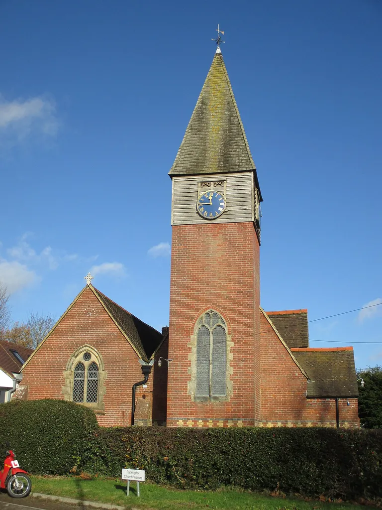 St Augustine of Canterbury's Church, Scaynes Hill, West Sussex, seen from the west