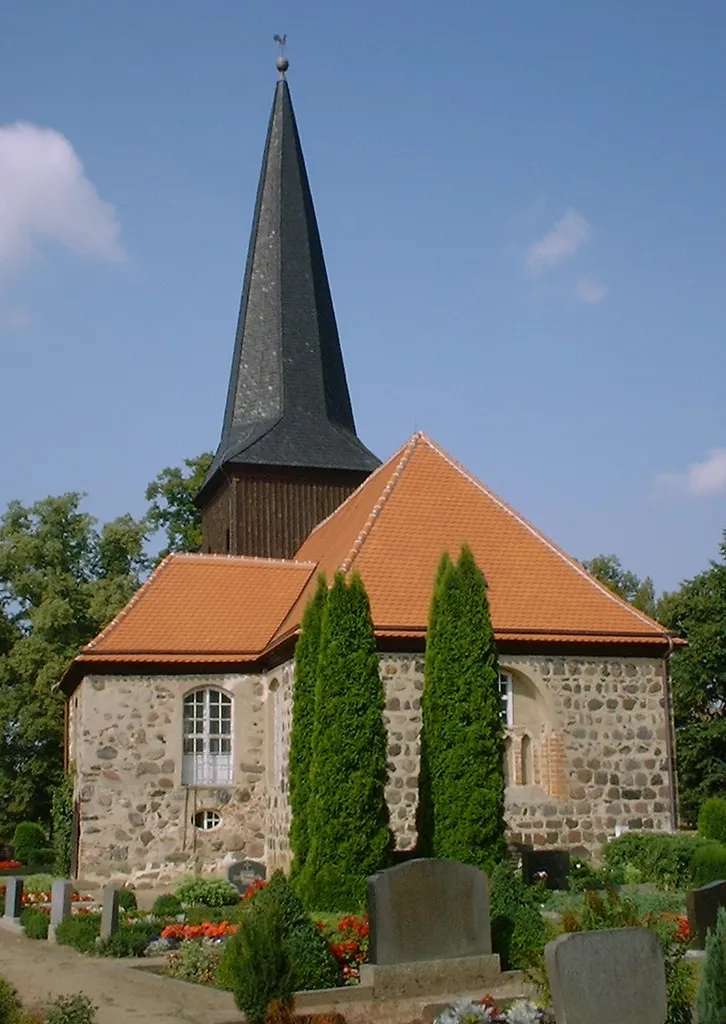 Church in Neuruppin-Karwe in Brandenburg, Germany