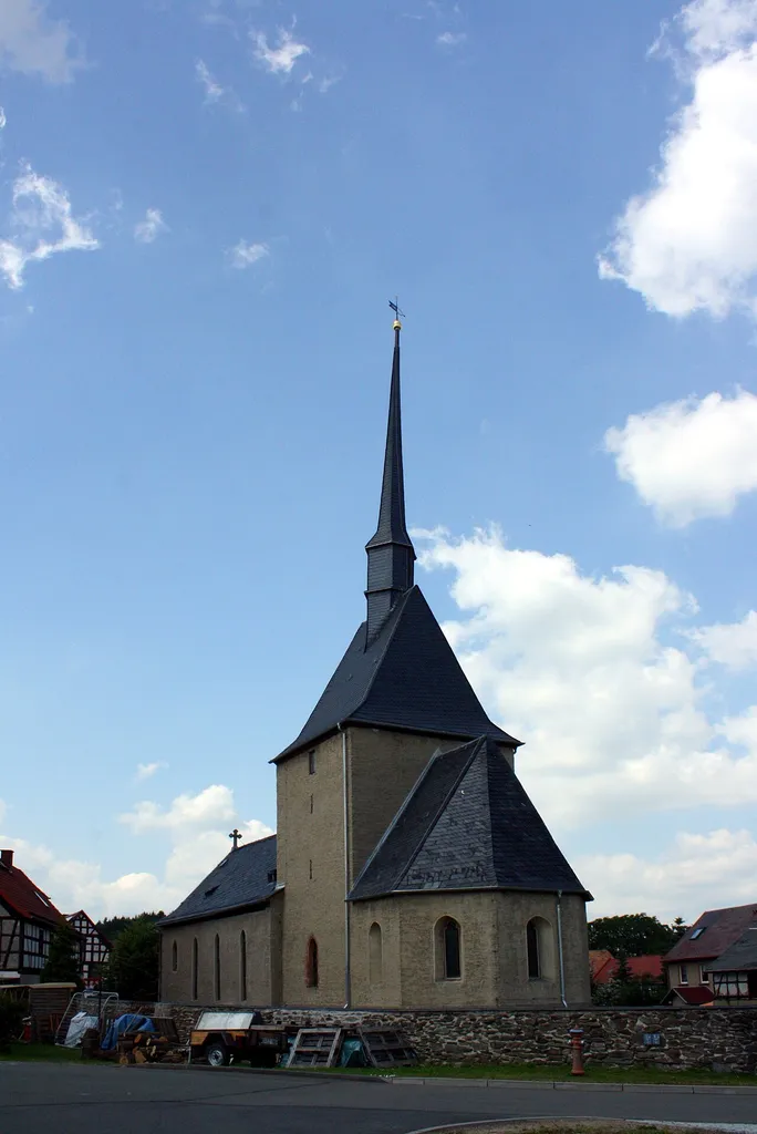 Church in Auma-Wöhlsdorf near Greiz/Thuringia