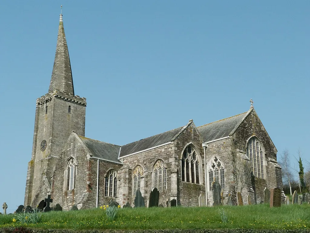 SS Peter and Paul parish church, Ermington, Devon, seen from the southeast
