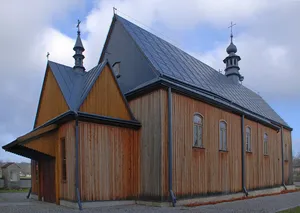 Saint Nicholas church in Łężyny