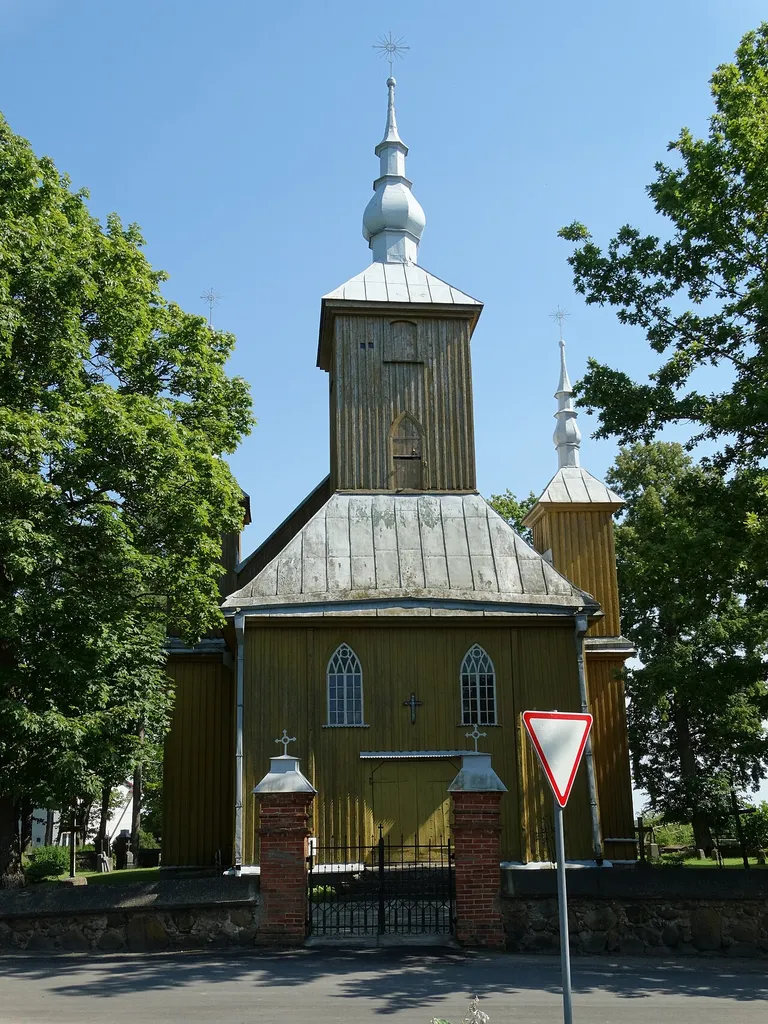 Church of St. Philip and St. Jacob in Rudiškiai, Joniškis district, Lithuania