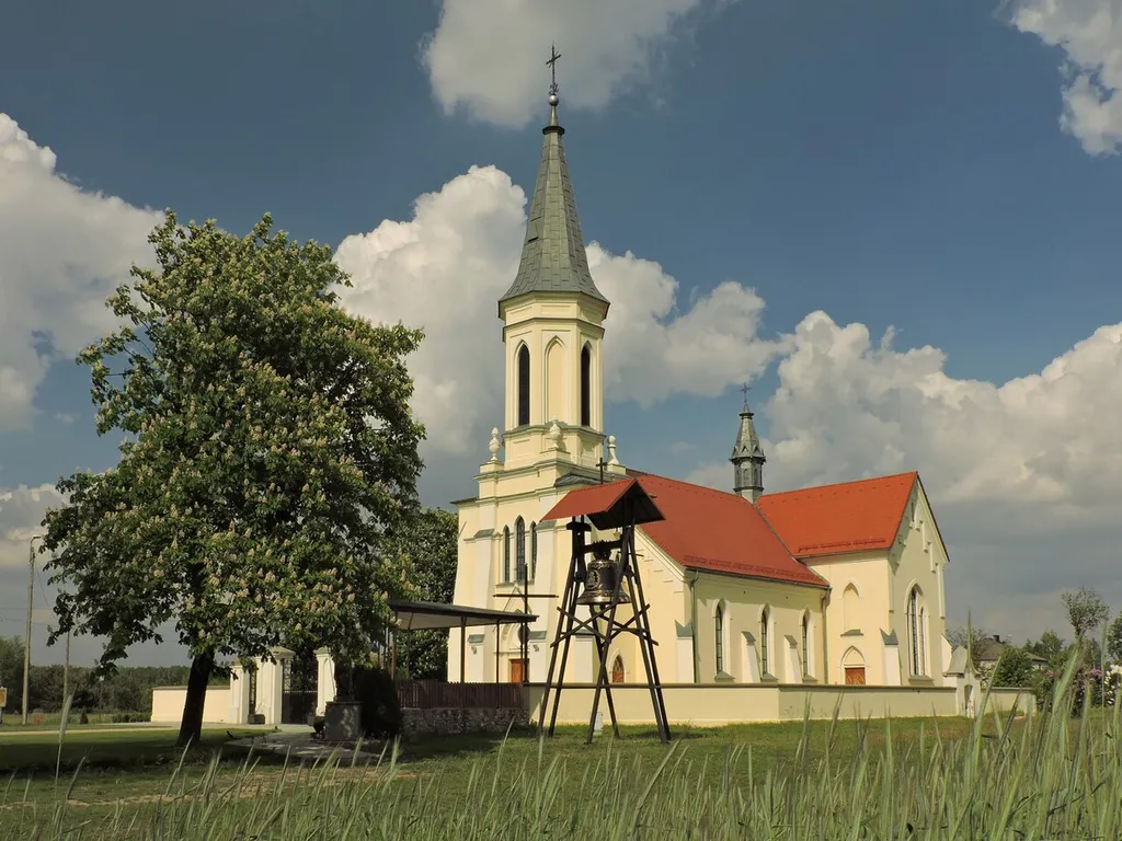 Pieczyska, kościół par. pw. Narodzenia NMP, XVIII, 1876