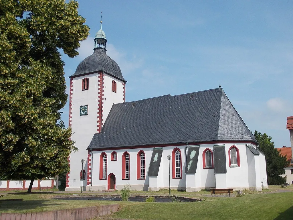 Lobstädt church (Neukieritzsch, Leipzig district, Saxony)