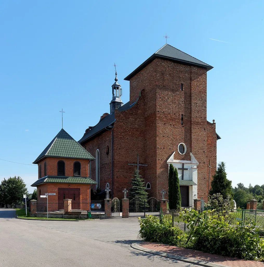 Saint Michael Archangel church in Lasocin