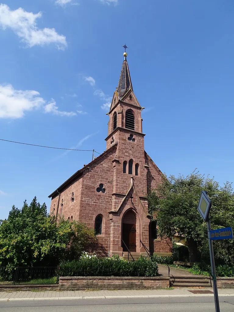 Protestant Friedenskirche in Tiefenbronn