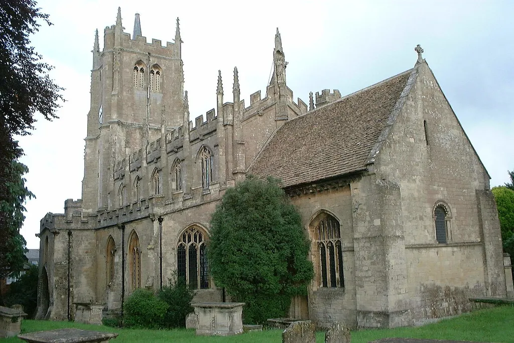 St Mary's parish church, Devizes, Wiltshire, seen from the east
