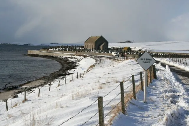 St Nicholas Kirk, Holm, Orkney, the parish church was served by a reader in 1570 (H Scott 1928): It was rebuilt in 1781 (Statistical Account [OSA, J Alison] 1793) and again in 1818 (New Statistical Account [NSA, A Smith] 1845).