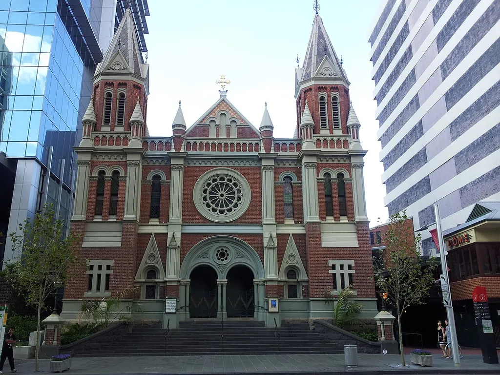 Trinity Church, Perth, Western Australia, from the front.