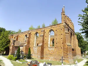 Old church of Saint John the Baptist in Ostaszewo