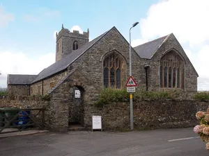 Churchyard Wall and Gate E of Church of St Engan