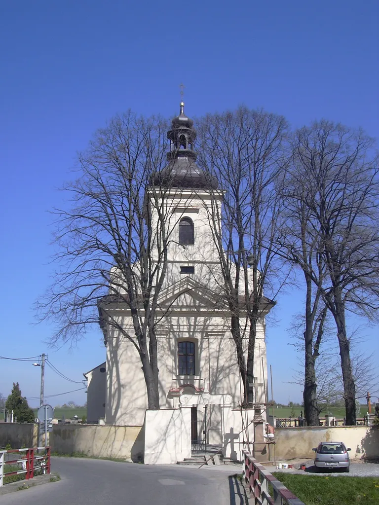 Topolany - Kostel svatého Mikuláše / St. Nicholas Church (Vyškov District, Czech Republic)