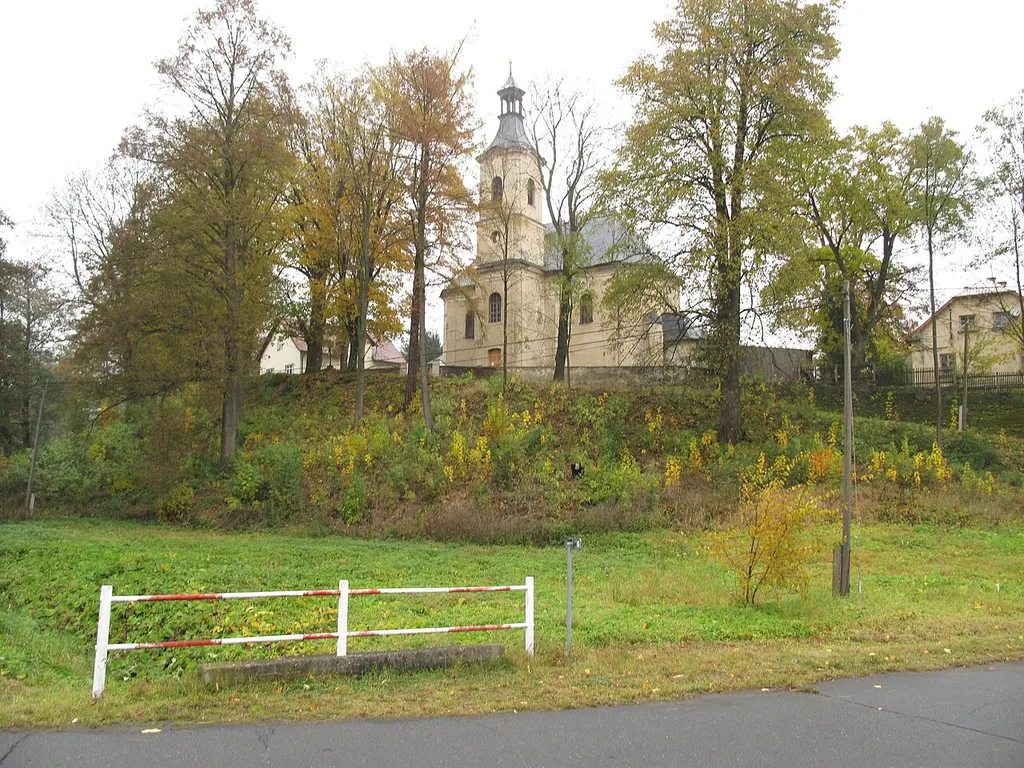 Dětřichovice. Okres Bruntál, Česká republika.
