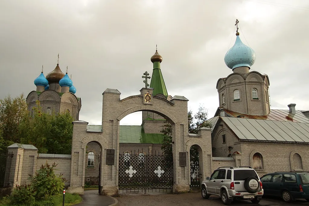 Saint Nicholas Orthodox cathedral in Murmansk