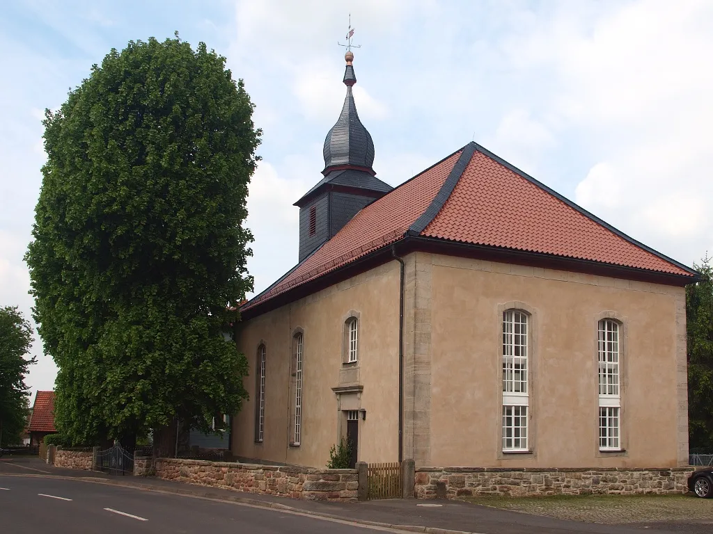 Saint Kilian Church in Schenklengsfeld-Hilmes. Built from 1820 to 1822