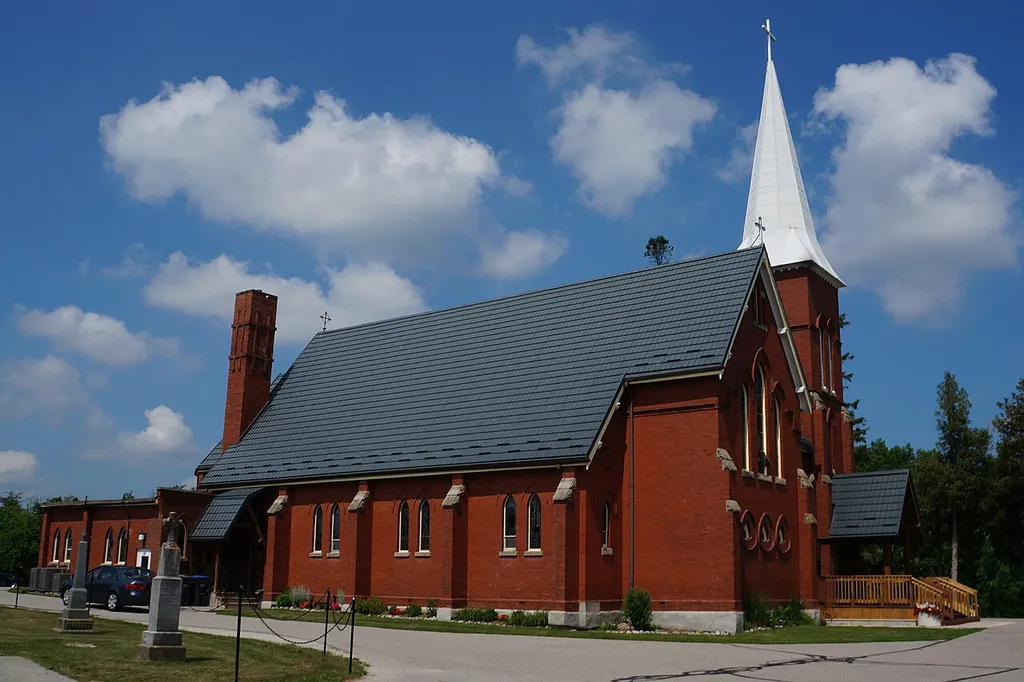 St. John the Evangelist Church in Caledon, East, Ontario