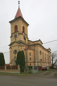 protestant church in Semonice