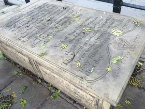Deacon Monument North Of Apse At East End Of Church Of St Ann