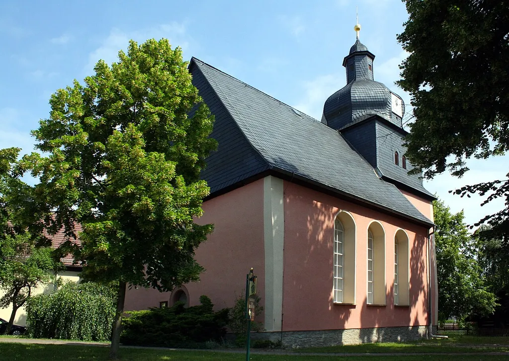 Church in Hohenölsen near Greiz/Thuringia