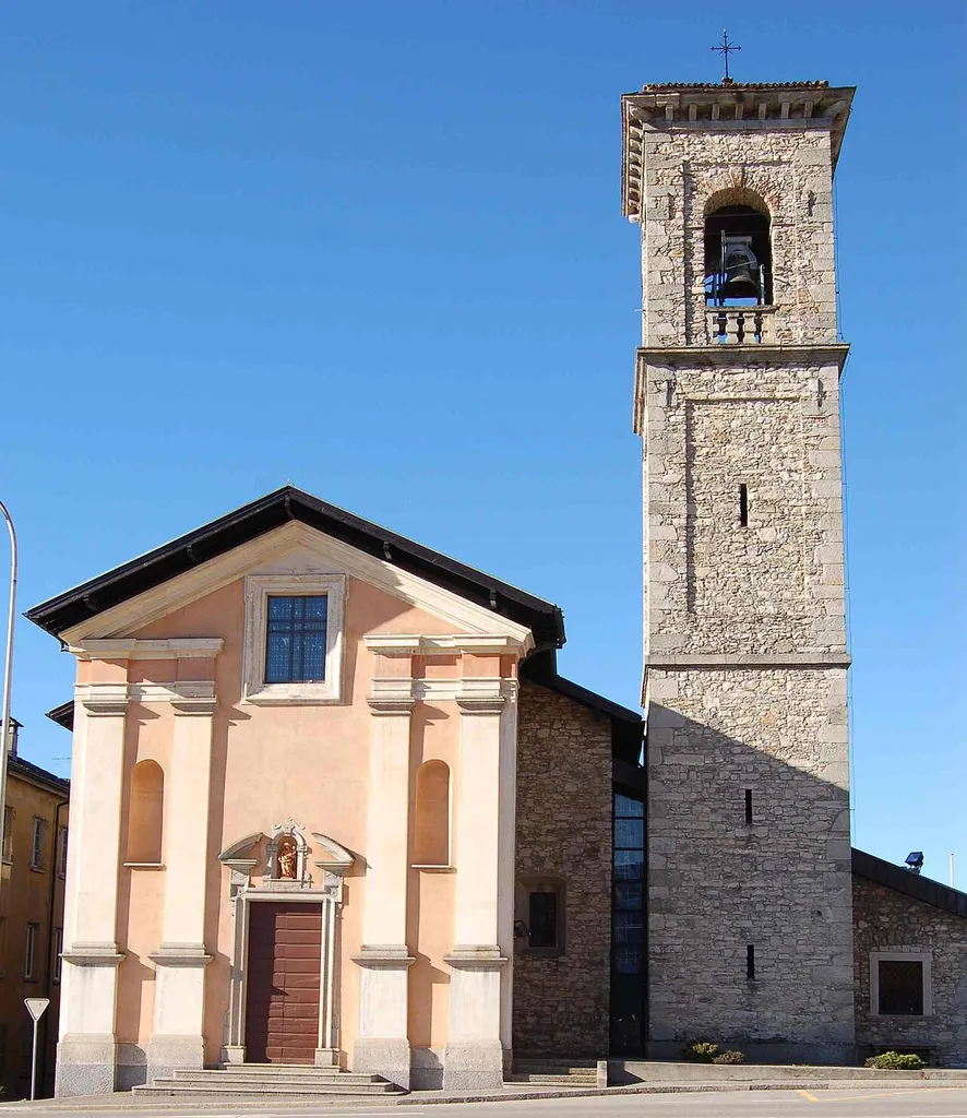 Celso Mosca, Vacallo chiesa dei Santi Simone e Giuda
