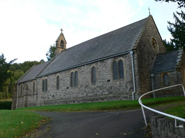 St David's Church, Froncysyllte Situated to the west of the A5.