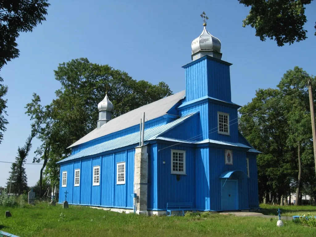 Ганчары. Пакроўская царква