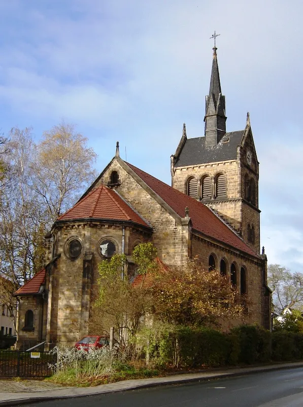St.-Sebastian-Kirche Magdeburg-Lemsdorf, Ostansicht
