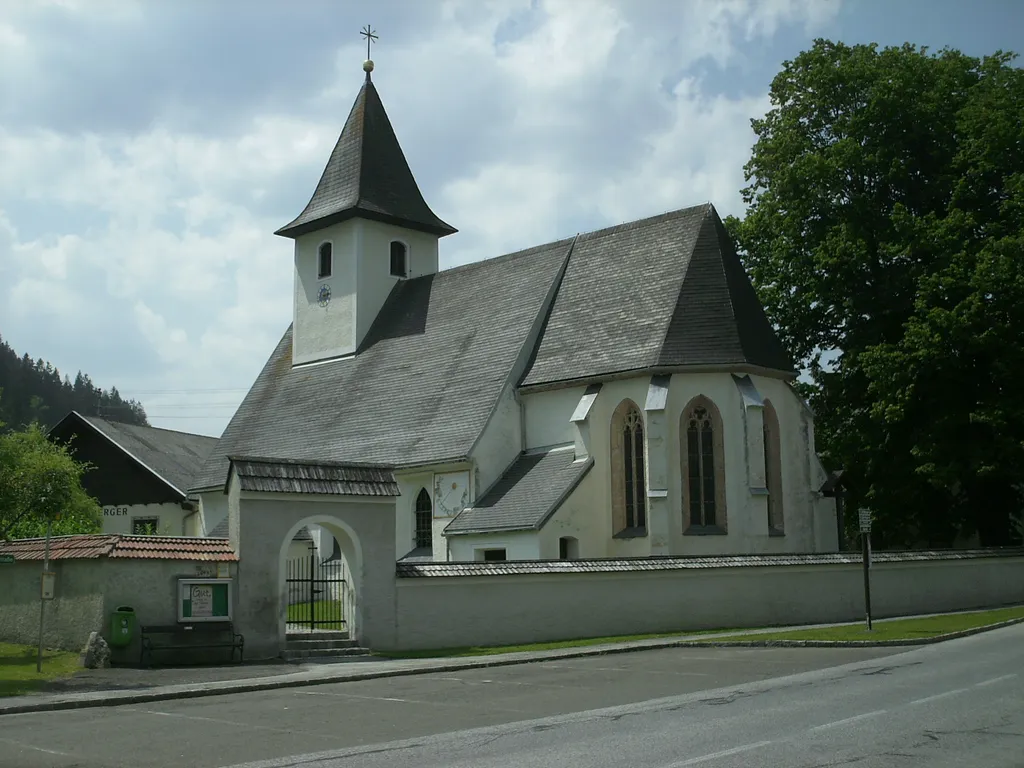 Margaretenkirche in Kapellen/Österreich. This media shows the protected monument with ObjektID 9630 in Austria. (Commons, de, Wikidata)