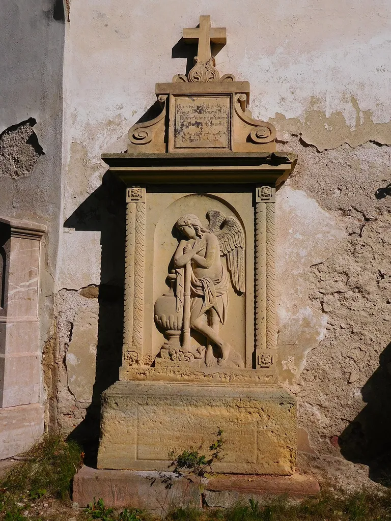 Rudník - hřbitov, náhrobek