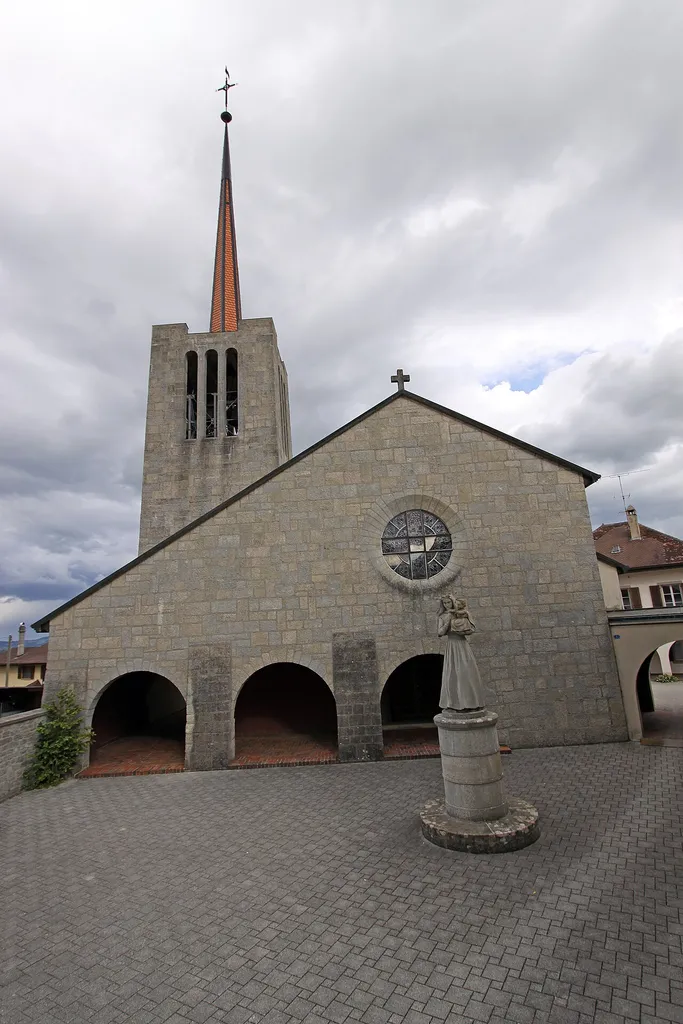 St. Maurice's Church, Route des Baudèzes 4, Bussy