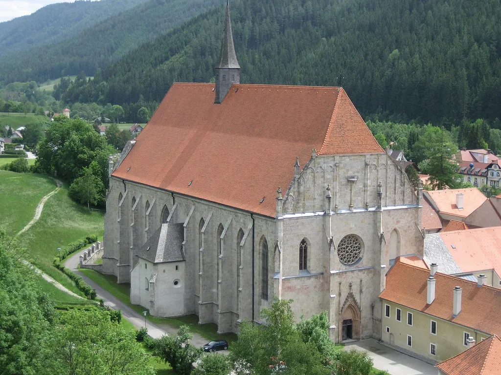 Ehemaliges Stift Neuberg an der Mürz, Steiermark, Österreich (Neuberg an der Mürz, Styria, Austria) This media shows the protected monument with ObjektID 9660 in Austria. (Commons, de, Wikidata)